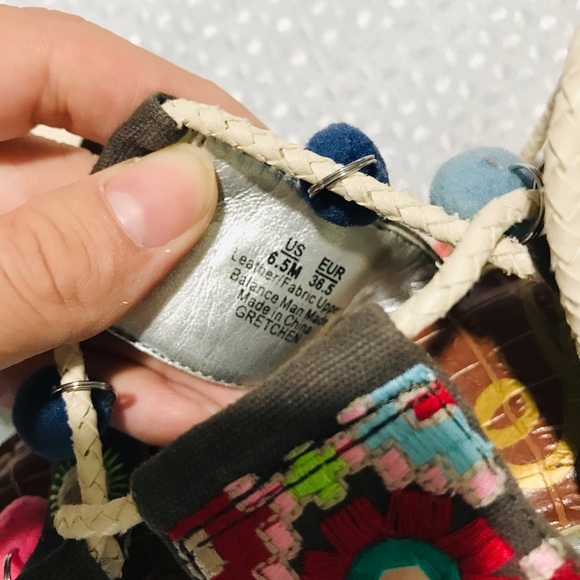 Sam Edelman boho tasseled Gretchen Sandals - Picture 7 of 7